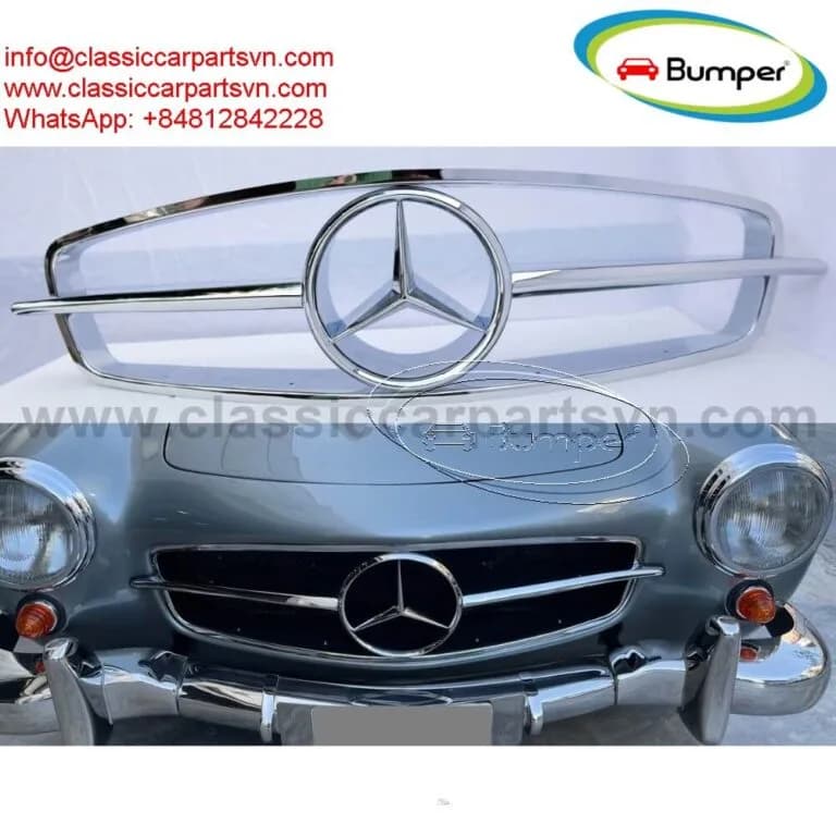 Image from ad: Mercedes 190SL Roadster W121 (1955-1963) front grille (1)